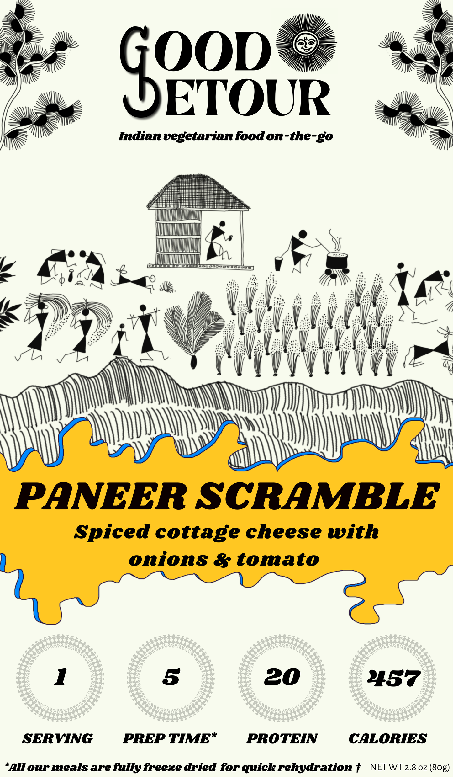 Paneer Scramble